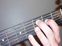 Guitar Chord C#+9 Voicing 2